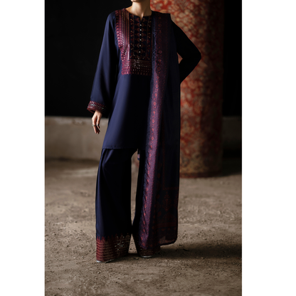 UCA-28 "Sham" Embroidered Silk Viscose Ready to Wear Collection by Casuallite