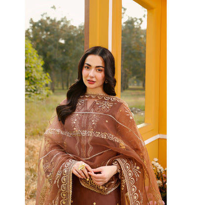 UMS-55 Janan Mother Daughter Chikenkari Jacquard Eid Edit by Simrans | Ready to Wear Asian Pakistani clothes