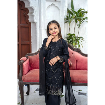 UMRZ-54 "Image Kari" Linen Festive Mother & Daughter Collection by Rangz