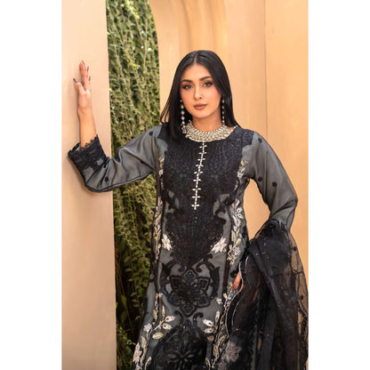 UMRZ-56 Maria.b Oraganza by Rangz Embroidered Festive Organza Collection