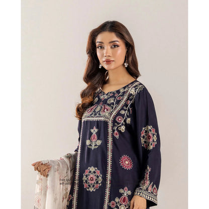UTT-18 VOL 2 Embroidered Printed Linen Festive Collection by Traditional Thread