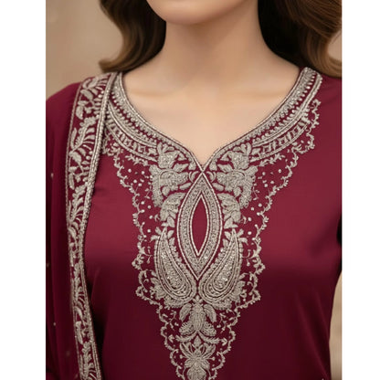 UA-176 Embroidered Viscose Festive Collection by Umnaa