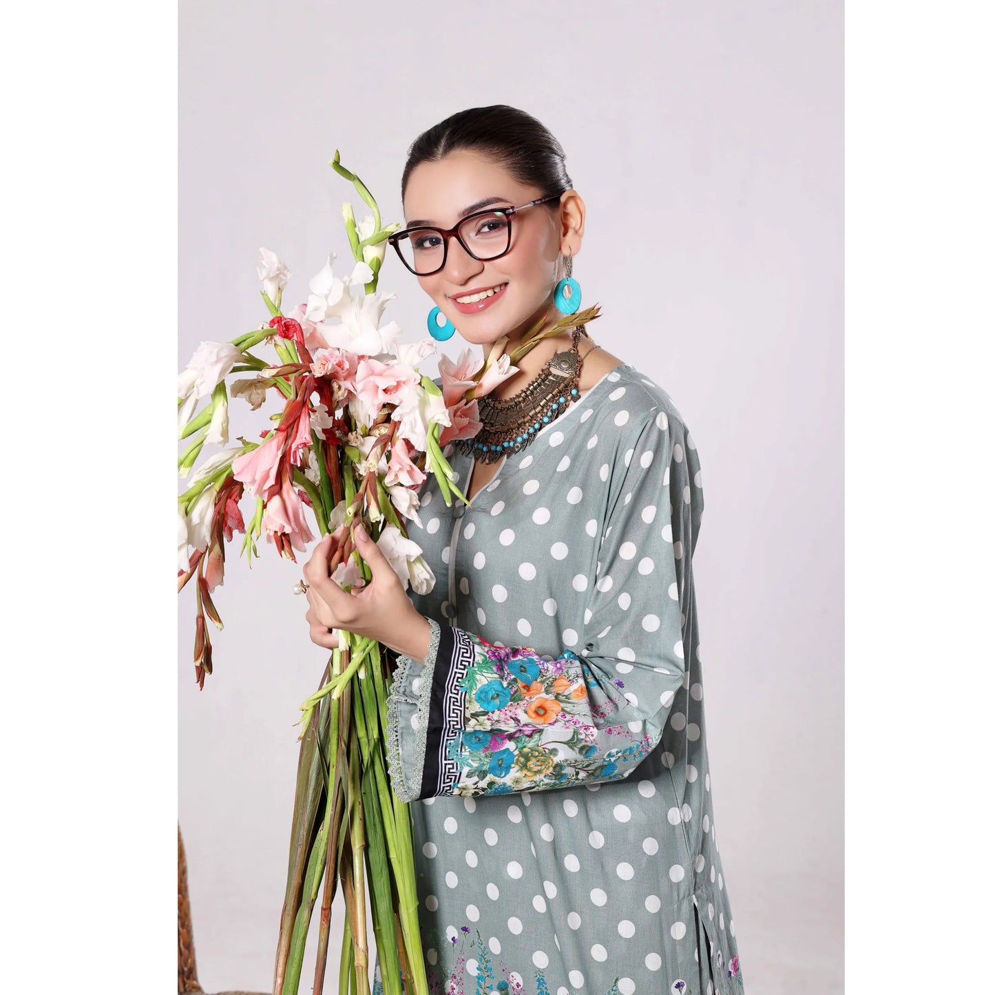 USN-18 Daily Pret Vol'8 Printed Lawn Co-Ords Set by Saphron