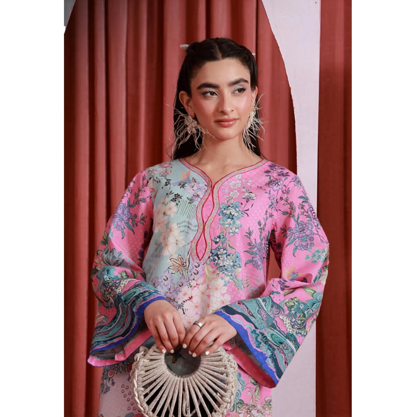UAS-01 printed Pret by Asim jofa Printed Co Ord Set summer Collection Ready to Wear asian clothes