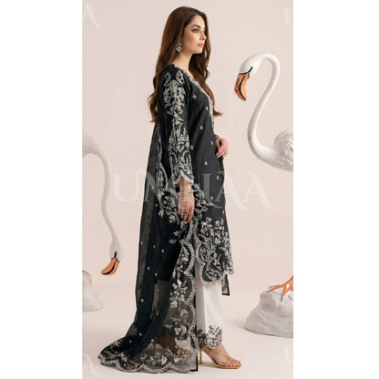 UA-190 Embroidered Cotton Collection 3 Piece | Ready to Wear | Asian clothes