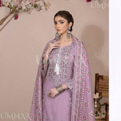 UA-195 Embroidered Cotton Collection by Umnaa | Ready to Wear Pakistani Asian Clothing Regular price£44.99 GBP