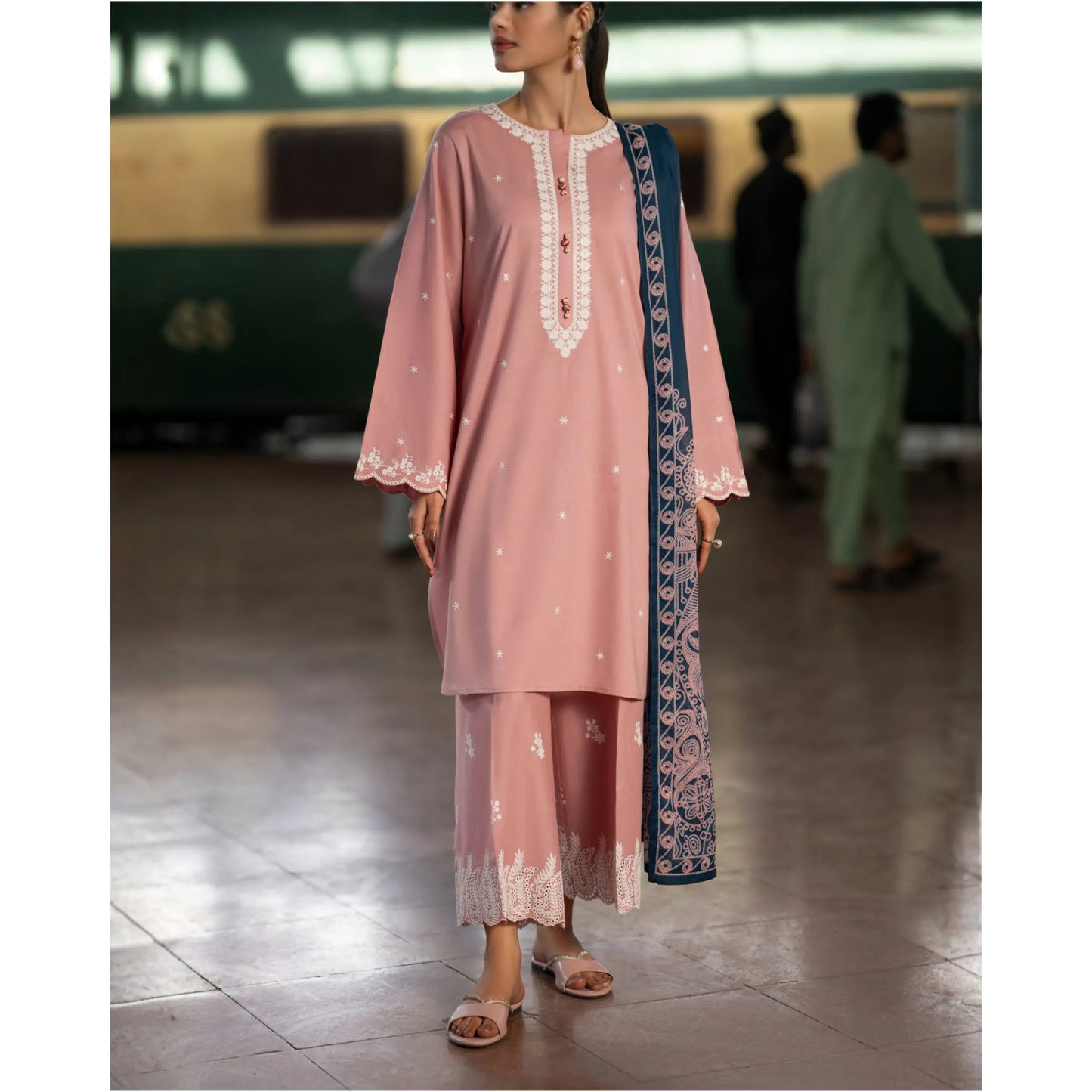 UCA-40 Summer Travels Embroidered Cotton Collection by Casuallite | Ready to Wear Pakistani Asian clothes