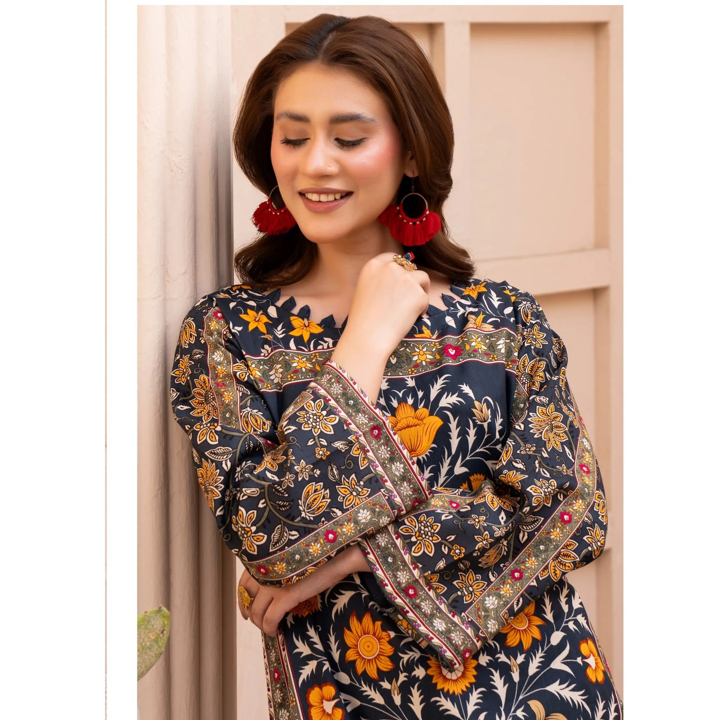 UMRZ-59 Printed Lawn Co-Ords set Collection by Rangz | Ready to Wear Pakistani Asian clothes