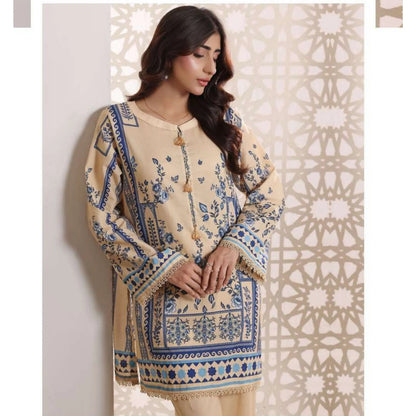 USN-19 Daily Pret Vol'8 Printed Lawn Co-Ords Set by Saphron Casual Co Ord Set Pakistani