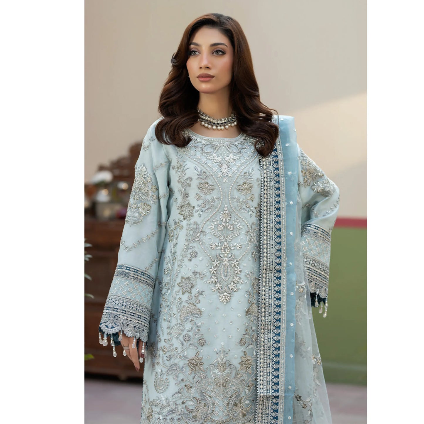 UA-271 Imrozia Inspired Luxury Organza Collection | Umnaa