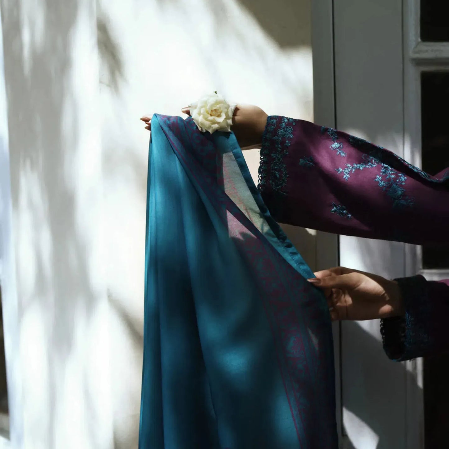 UCA-48 "Breath" Embroidered Cotton Lawn Collection | Casuallite