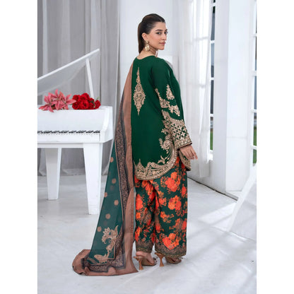 UTT-25 " Ethnic" Cambric Cotton 3 Pc Collection | Traditional Thread