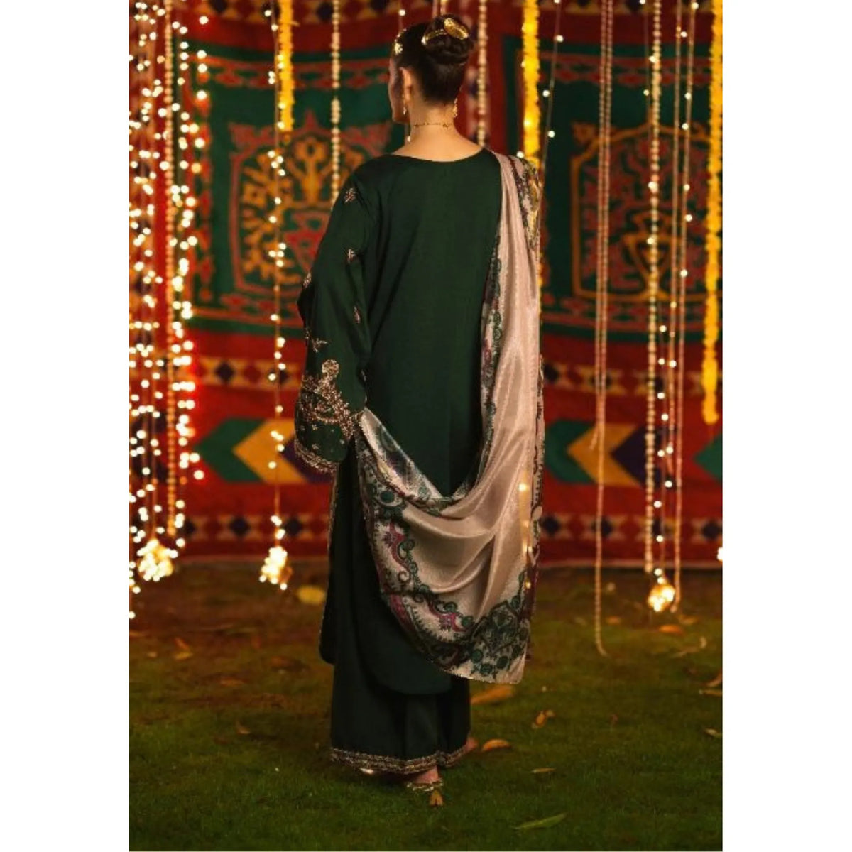 UCA-52 "Chand Bali" Luxury Viscose 3 Pc | Casuallite