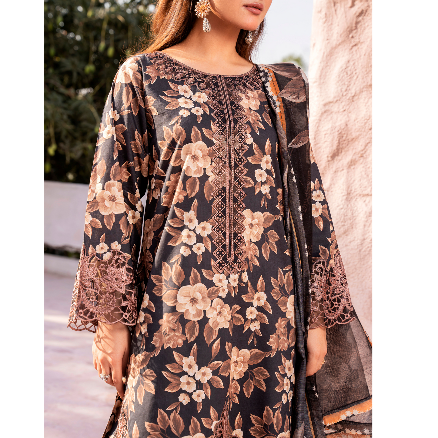 RA-17 Embroidered Printed Lawn Collection | Ready to Wear | Raniya.h