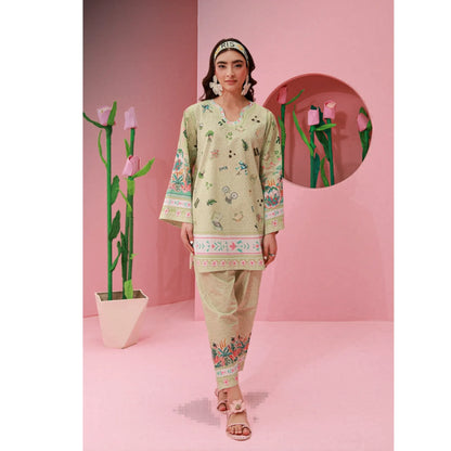 UAS-01 printed Pret by Asim jofa Printed Co Ord Set summer Collection Ready to Wear asian clothes