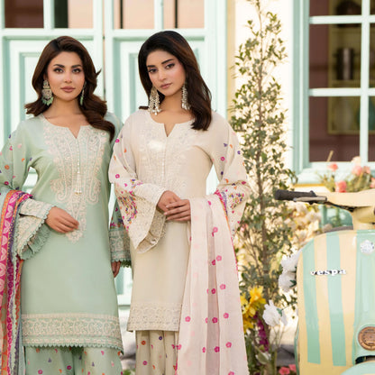 KC-1556 "Ferisha" Embroidered Festive Collection by Karma Collection