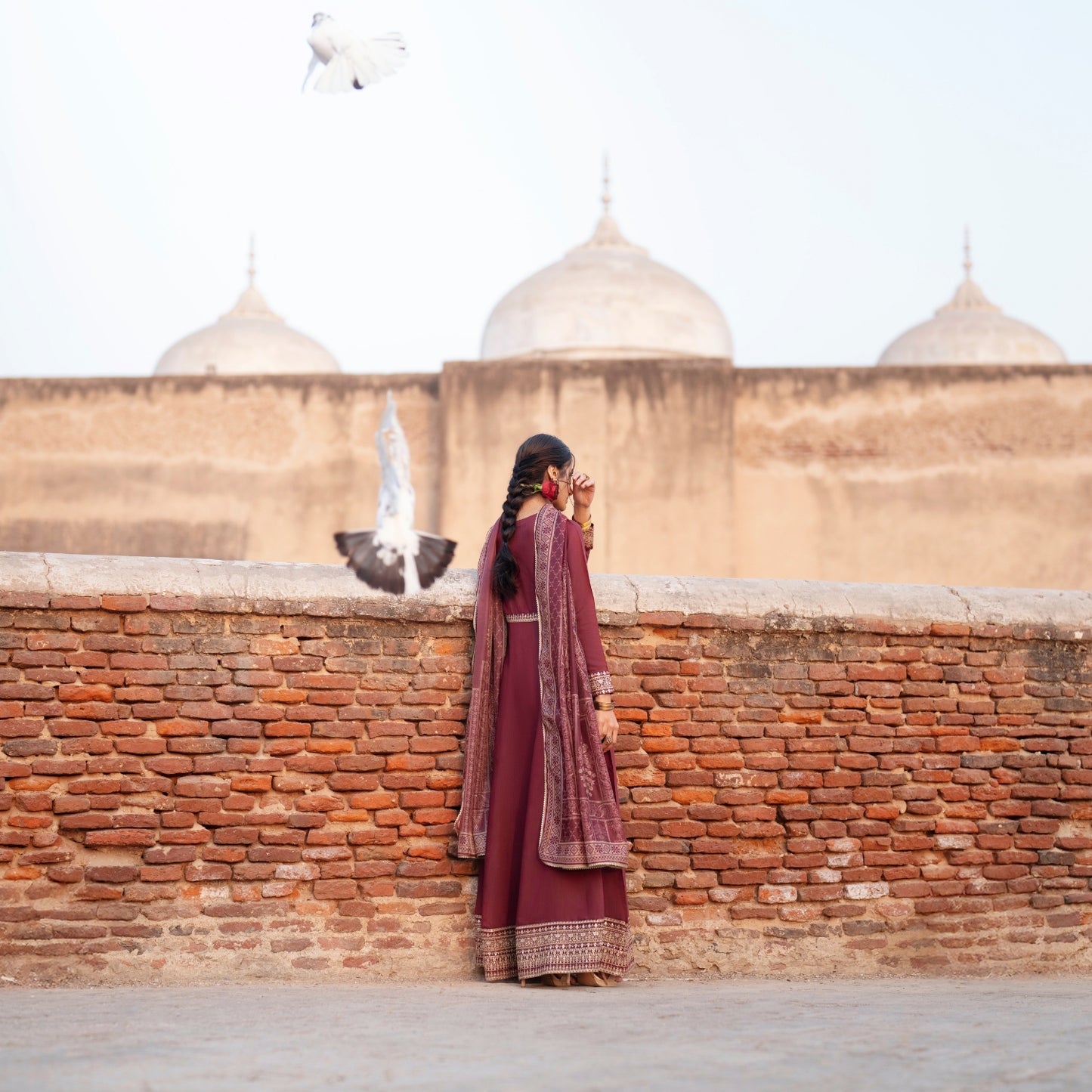 UCA-35 Darbar Festive Drop Embroidered Collection by Casuallite