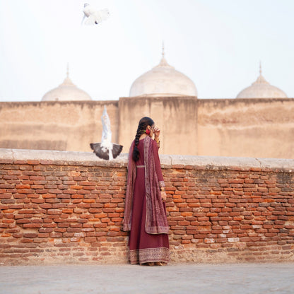 UCA-35 Darbar Festive Drop Embroidered Collection by Casuallite