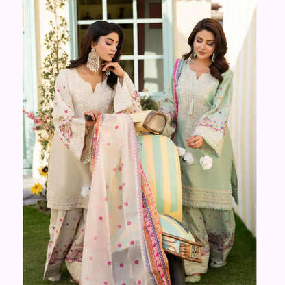 KC-1556 "Ferisha" Embroidered Festive Collection by Karma Collection