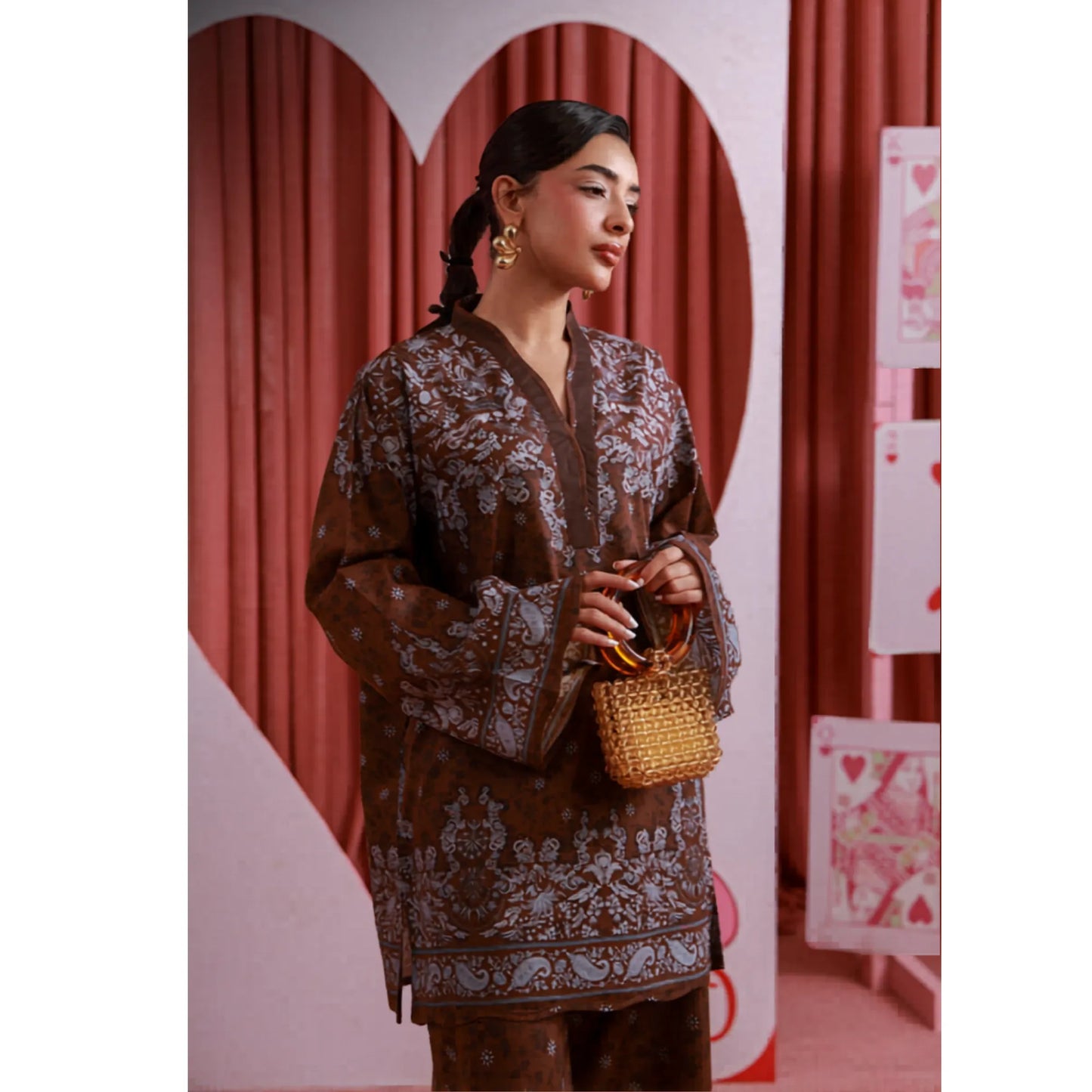 UAS-01 printed Pret by Asim jofa Printed Co Ord Set summer Collection Ready to Wear asian clothes