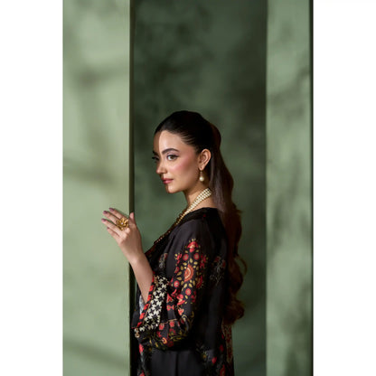 UAL-07 Printed Silk Kaftan Style Co-Ord Set Loose fit Casual Wear | Ethnic wear | ALLY'S