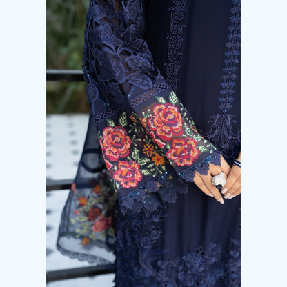 3 Piece Luxury Chiffon Ready to Wear Collection | karma Collection UMKC0903