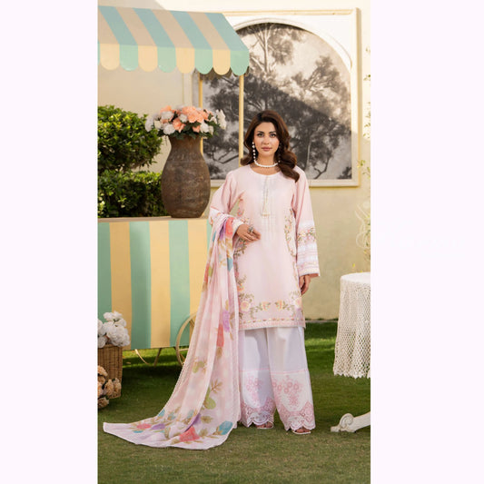 KC-1561 "Ferisha" Embroidered Festive Collection by Karma Collection