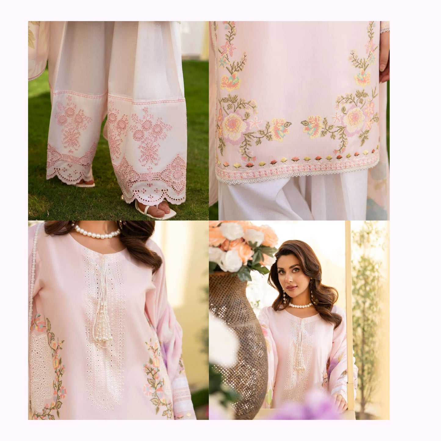 KC-1561 "Ferisha" Embroidered Festive Collection by Karma Collection