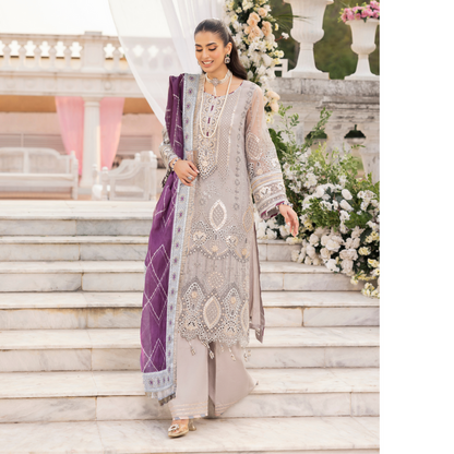 UTT-11 "Jab We Met" Embroidered Luxury festive 3 Pc Pakistani Dress by Traditional Thread