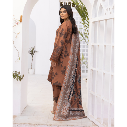 3 Pc Luxury Khaddar Ready to Wear Embroidered Printed Collection by Simrans