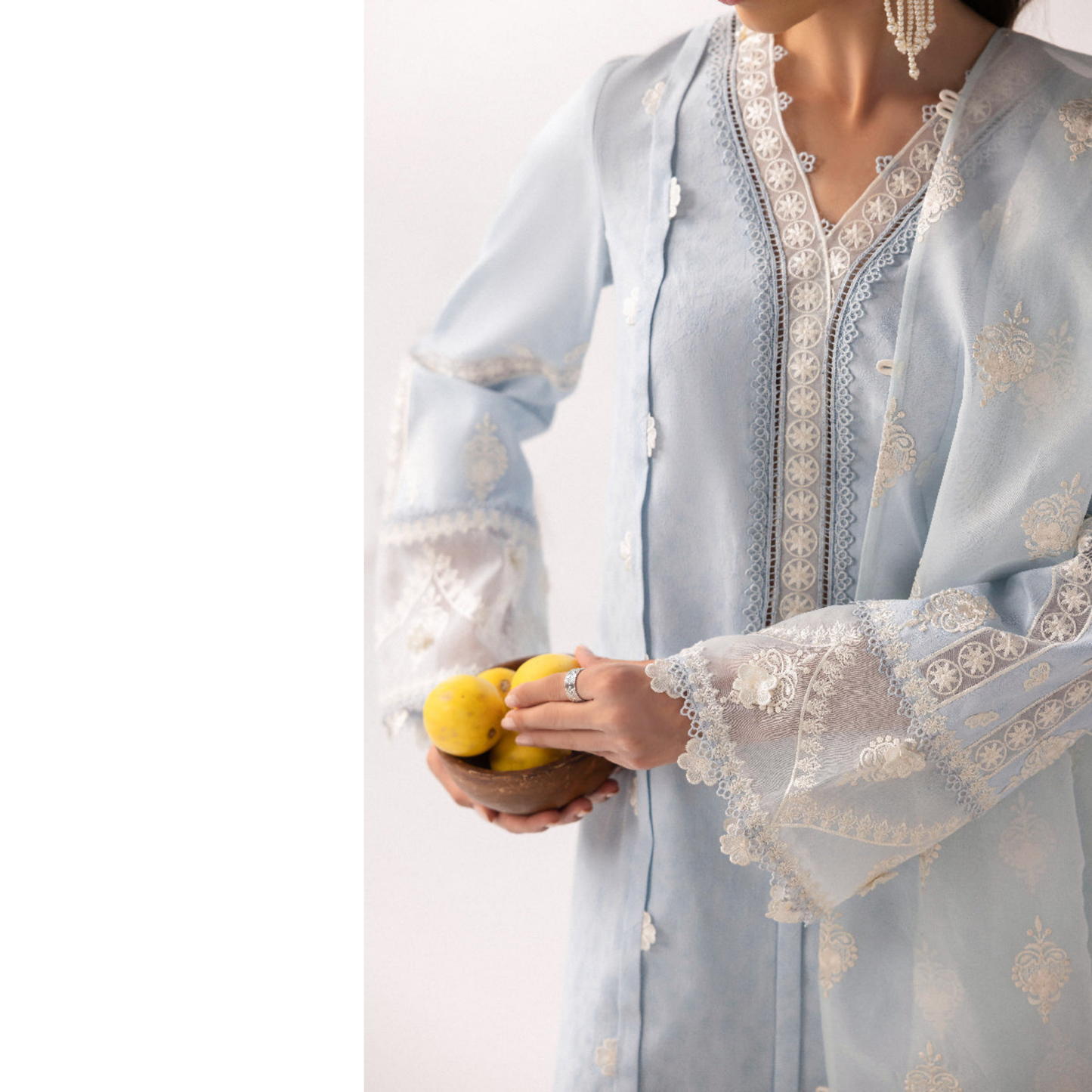 3 Pc Festive Embroidered Collection  | Ready to Wear | Qalamkar