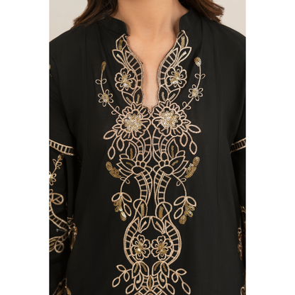 UA-95 3 Pc Embroidered Summer Lawn | Ready to Wear | Umnaa