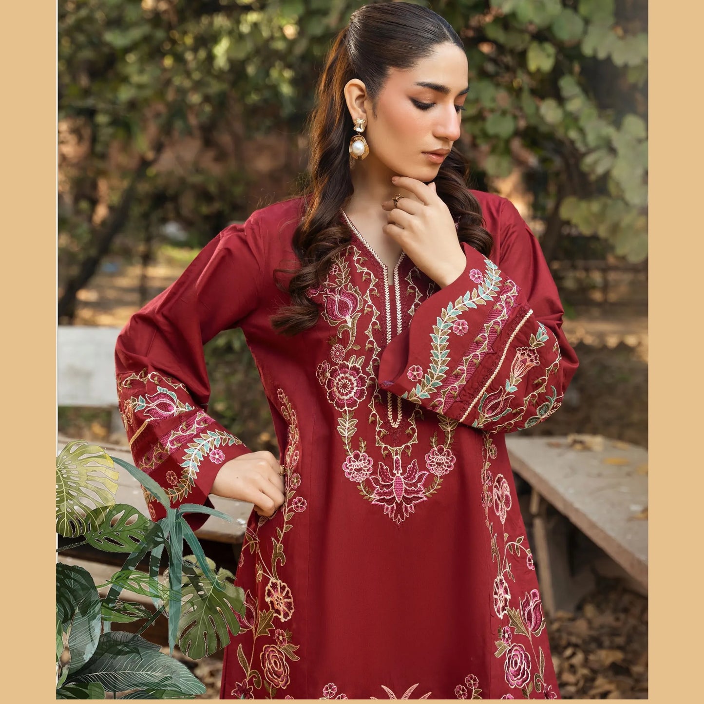 UTT-17 Eid Glow by Traditional Thread Viscose 2 Pc Collection
