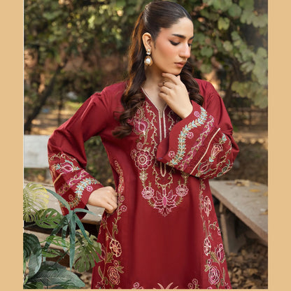UTT-17 Eid Glow by Traditional Thread Viscose 2 Pc Collection