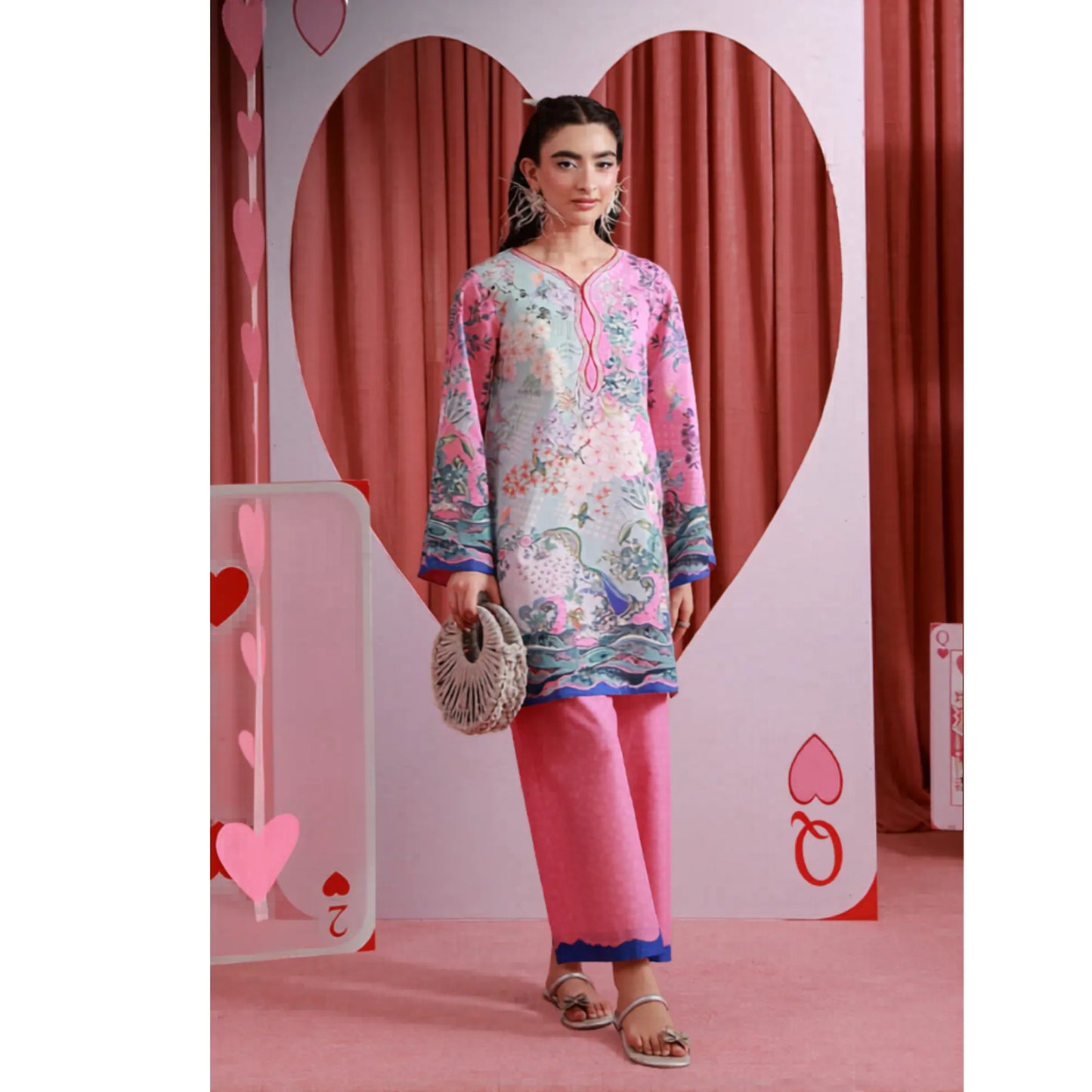 UAS-01 printed Pret by Asim jofa Printed Co Ord Set summer Collection Ready to Wear asian clothes