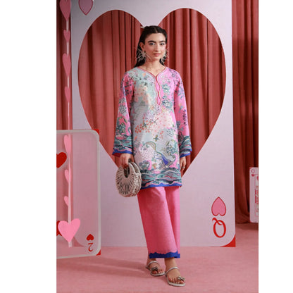UAS-01 printed Pret by Asim jofa Printed Co Ord Set summer Collection Ready to Wear asian clothes