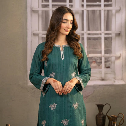 USP-06 mother Daughter Embroidered Cotton sharara collection by Sha Posh | Ready to Wear Pakistani designer Clothing