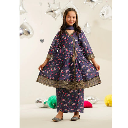 UN-01 Embroidered Printed Festive Kids Collection by Naubahar | Ready to Wear Pakistani Asian clothes