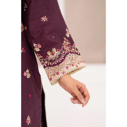 UA-216 Embroidered Cambric Cotton Collection by Umnaa | Ready to Wear Pakistani Asian clothes