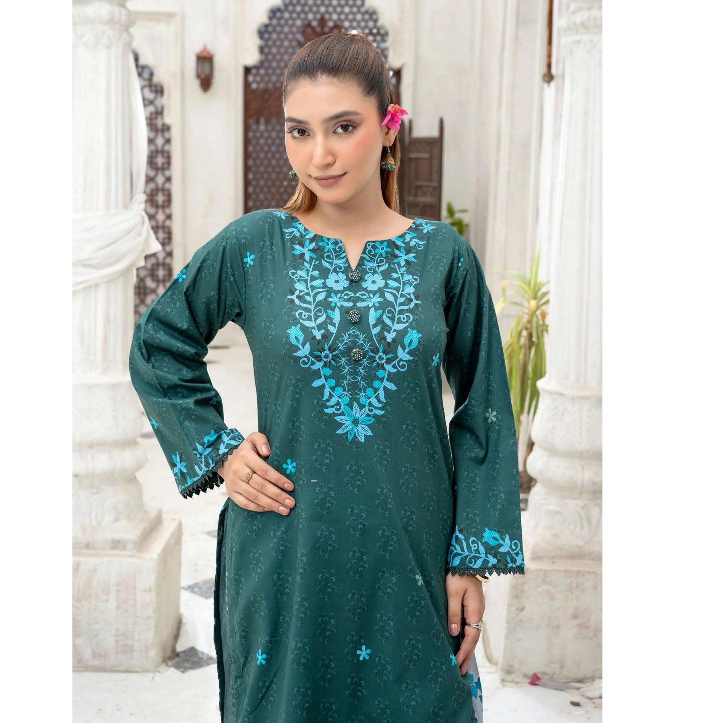 UMRZ-63 "Aleezay Prints" by Rangz Printed Lawn Co Ord set collection| Ready to Wear Pakistani Asian clothes