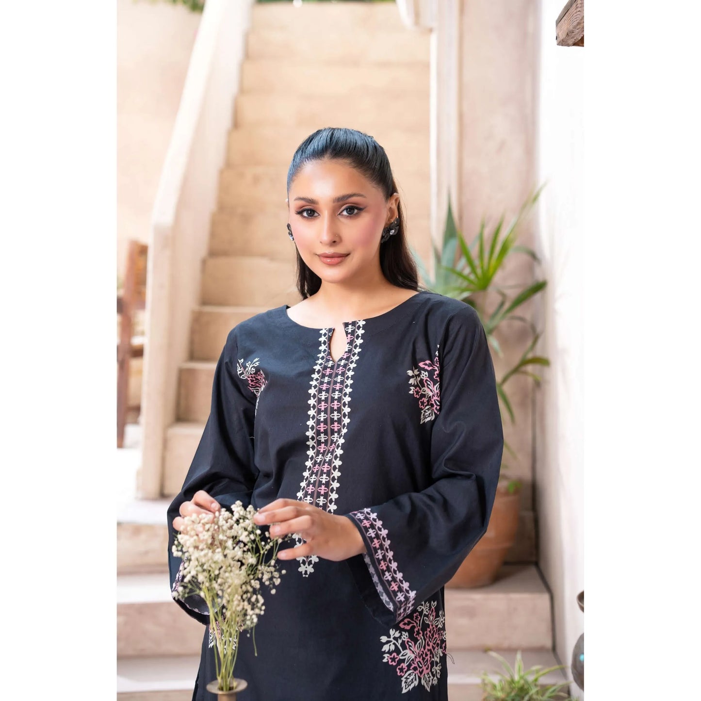 UMRZ-64 "Reat" by Rangz Embroidered Lawn Co Ord set collection| Ready to Wear Pakistani Asian clothes