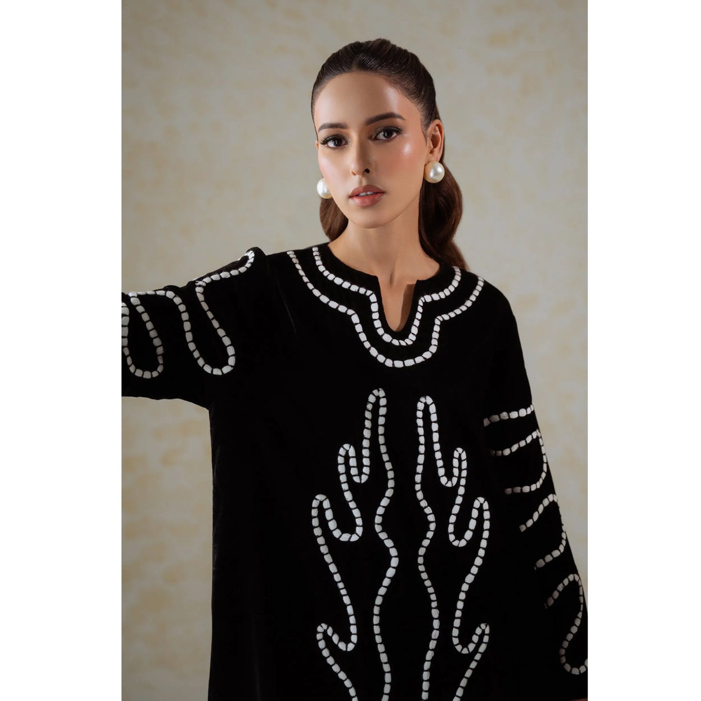 UN-02 Doria Lawn 2 Piece Co-Ord Set for Women | Premium Printed Matching Set by Naubahar | Summer Casual Wear