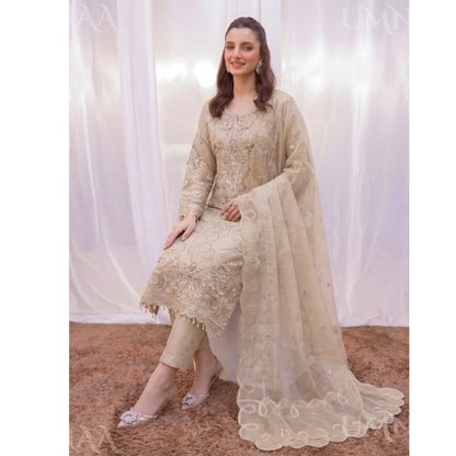 UA-295 Luxury Chiffon 3 Pc Collection | Umnaa