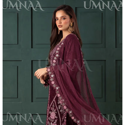 UA-314 Embroidered Luxury Velvet Collection | Umnaa