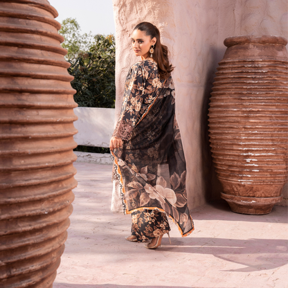 RA-17 Embroidered Printed Lawn Collection | Ready to Wear | Raniya.h