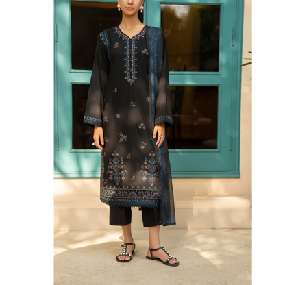 UCA-29 "Misha" Embroidered Linen Ready to Wear Winter Collection by Casuallite