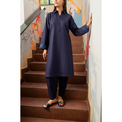 UCA-23 2 pc Summer Cotton Co Ord Set | Ready to Wear | Casuallite