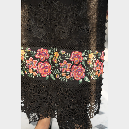 3 Piece Luxury Chiffon Ready to Wear Collection | karma Collection UMKC0903