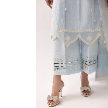 3 Pc Festive Embroidered Collection  | Ready to Wear | Qalamkar