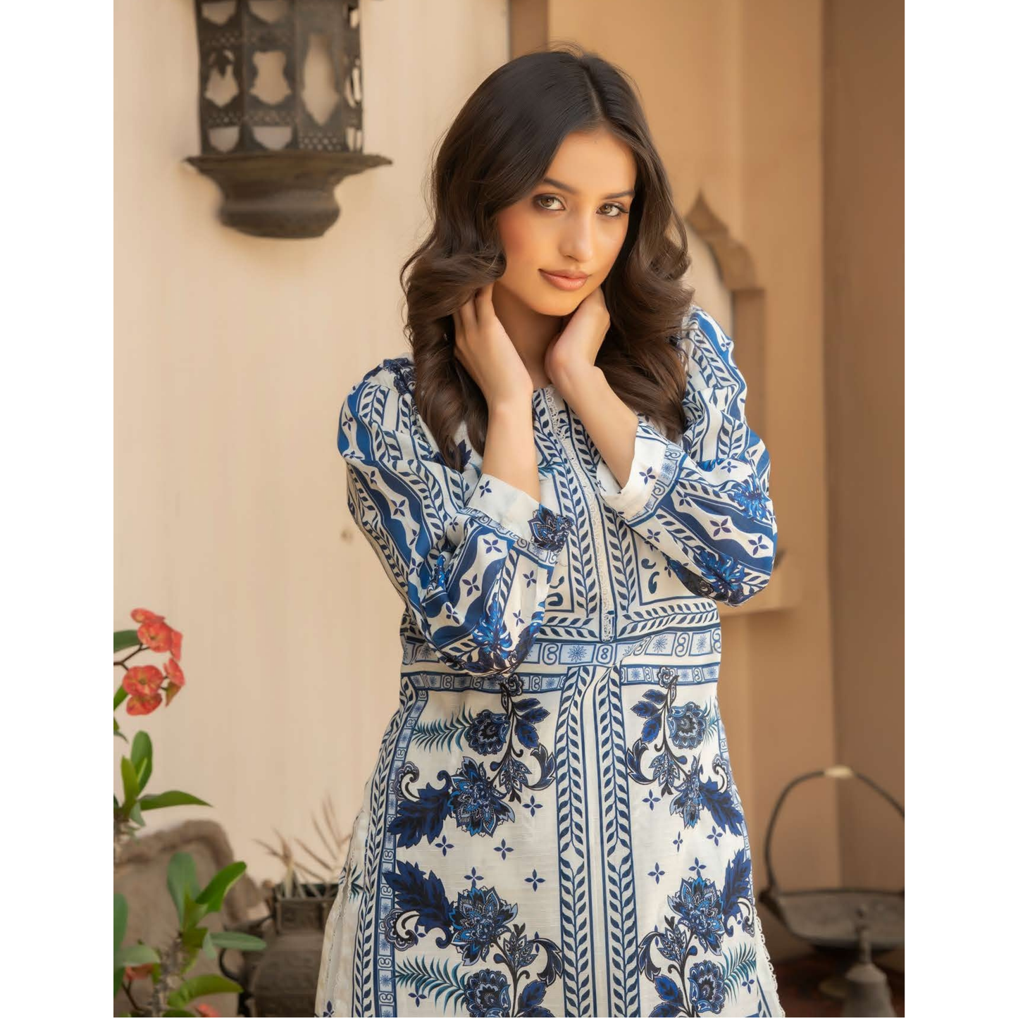 UMRZ-45 2 Pc Printed Cotton Co-Ord set |Ready to Wear| Rangz